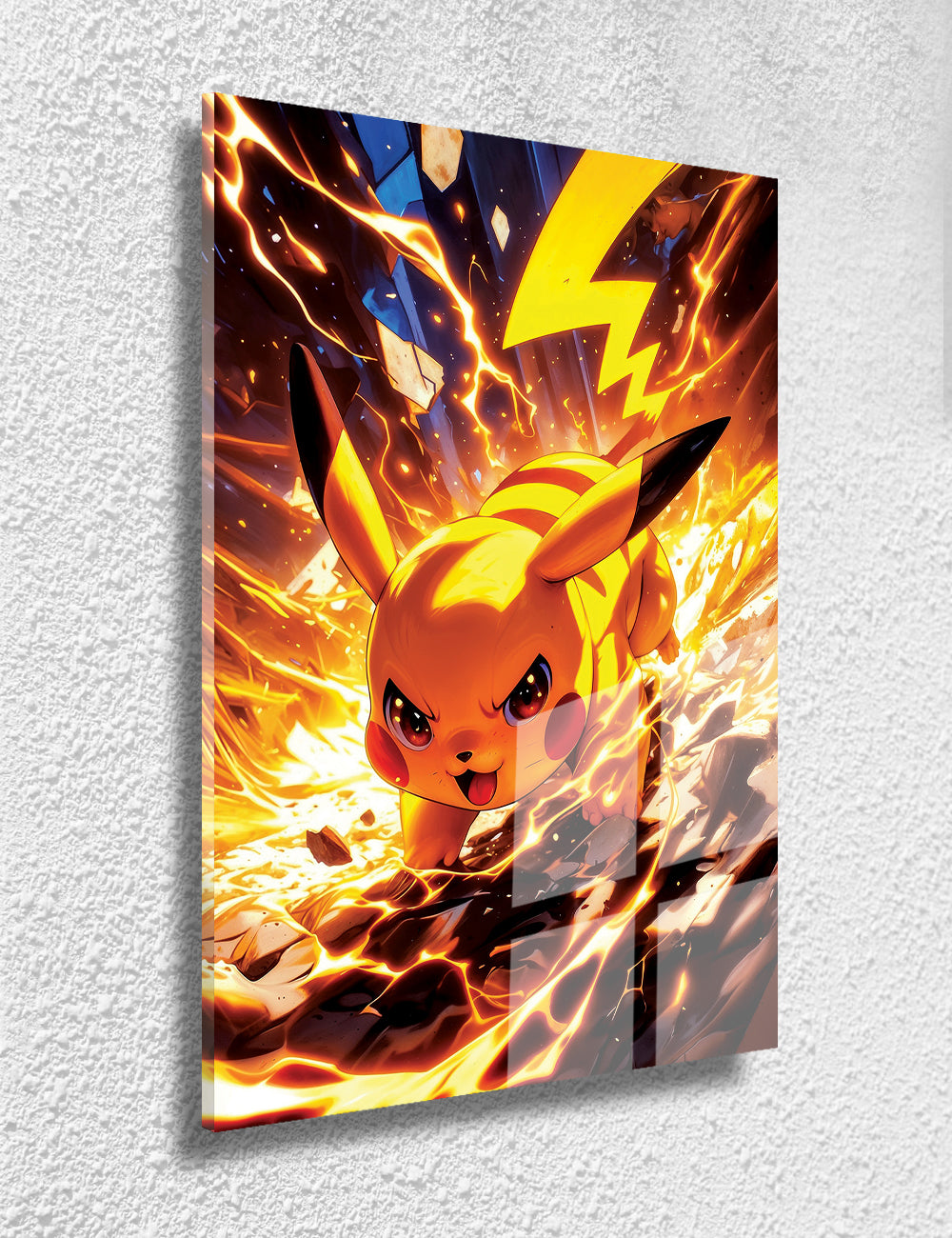 Unleash the Chaos – Limited Edition Anime Rebel Poster